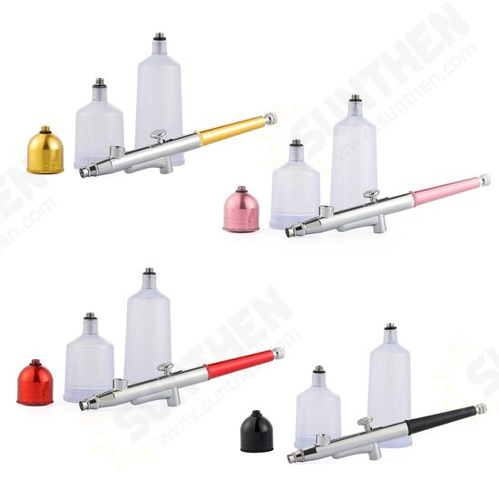 1PCS Black/Gold/Rose gold/Red Handheld Portable Electric High Pressure Nano Household Spray Water Spray Gun 0.3 Mm Mini Air Compressor Kit Air Brush Paint Spray Gun