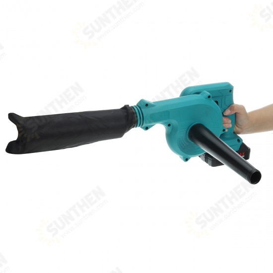 2 IN 1 Cordless Electric Air Blower & Suction Handheld Leaf Computer Dust Collector Cleaner Power Tool For Makita 18V Battery