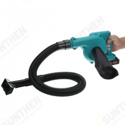 2 IN 1 Cordless Electric Air Blower & Suction Handheld Leaf Computer Dust Collector Cleaner Power Tool For Makita 18V Battery 2 IN 1 Cordless Electric Air Blower & Suction Handheld Leaf Computer Dust Collector Cleaner Power Tool For Makita 18V Battery