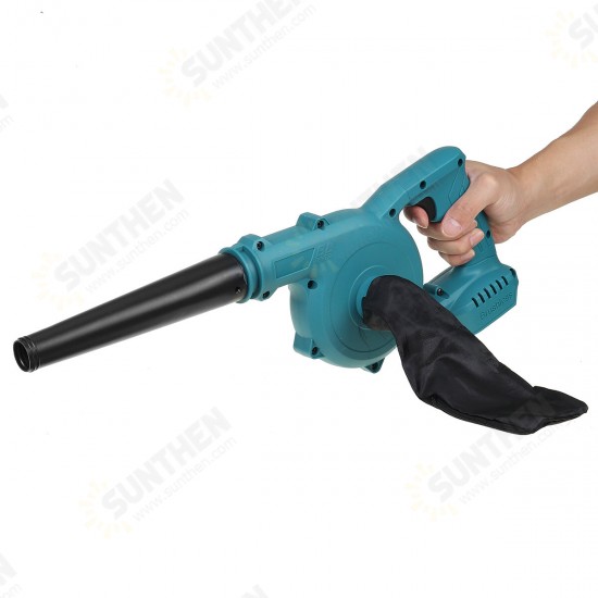 2 In 1 Brushless Electric Air Blower & Vacuum Suction Dust Cleaner Leaf Blower For Makita 18V Battery