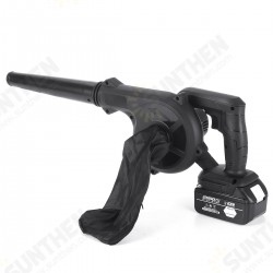 2 in 1 Cordless Electric Air Blower Garden Leaf Dust Car Cleaner Tool W/ None/1/2pcs Battery Also for Makita 18V Battery 2 in 1 Cordless Electric Air Blower Garden Leaf Dust Car Cleaner Tool W/ None/1/2pcs Battery Also for Makita 18V Battery