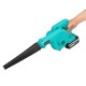 2 in 1 Cordless Rechargeable Air Blower Garden Leaf Blower Portable Electric Vacuum Snow Dust Cleaner W/ 1/2pcs Battery