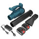 2 in 1 Electric Air Blower Vacuum Suction for Blowing Dust Pet-Hair Snow Leaves W/ None/1/2 Battery For Makita