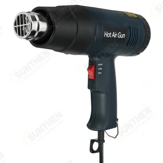 2000W Hot Air Heate LCD Temperature Display Hot Air Gun Kit Electric Heat Guns With 4 Nozzles