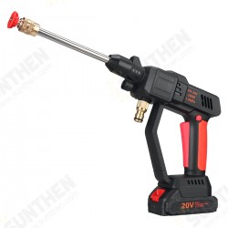 200W Cordless High Pressure Spayer Guns portable Car Washer Vehicle Cleaning Tool W/ 1/2 Battery 200W Cordless High Pressure Spayer Guns portable Car Washer Vehicle Cleaning Tool W/ 1/2 Battery