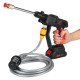 200W Cordless High Pressure Spayer Guns portable Car Washer Vehicle Cleaning Tool W/ 1/2 Battery