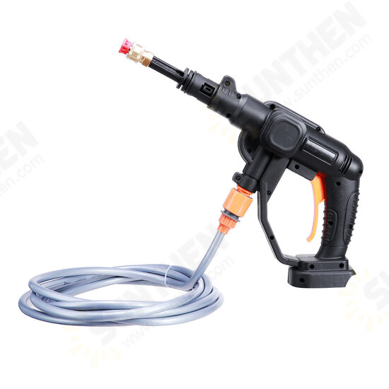 21V Cordless High Pressure Cleaner Car Washer Spray Guns Water Sprayer Car Washing Machine W/ None/1/2pcs Battery