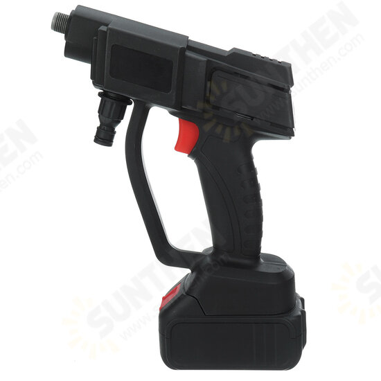 21V High Pressure Washer Car Washing Machine Water Washing Guns W/ 1/2pcs Battery For Makita