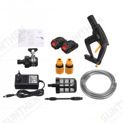 21V Portable High Pressure Washer Cordless Car Washing Guns Sprayer Water Cleaner W/ 12V/21V Battery 21V Portable High Pressure Washer Cordless Car Washing Guns Sprayer Water Cleaner W/ 12V/21V Battery