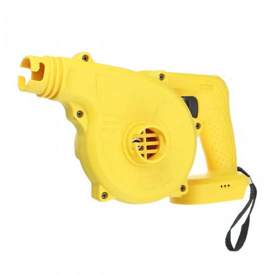 2200W 2In1 2.4ah Rechargeable Electric Air Blower Home Car Air Vacuum Blower Leaf Dust Sustion Collector