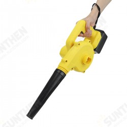 2200W 2In1 2.4ah Rechargeable Electric Air Blower Home Car Air Vacuum Blower Leaf Dust Sustion Collector