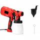 220V 550W High Power Home Electric Paint Sprayer Handheld Spraying Clean Tool 800ml