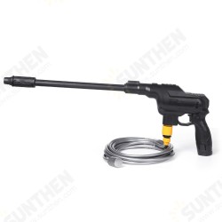 220W High Power Washing Guns Machine Wireless Li-ion Battery Rechargeable High Pressure Pump Car Washer W/ 1/2pcs Battery