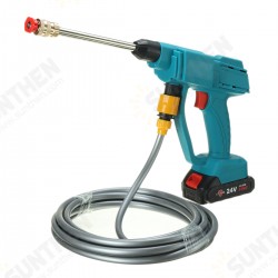 24/48V 550W Cordless Electric High Pressure Washer Car Washing Machine Spray Guns Lance Hose Set W/ 1/2 Battery 24/48V 550W Cordless Electric High Pressure Washer Car Washing Machine Spray Guns Lance Hose Set W/ 1/2 Battery