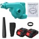 2in1 Cordless Leaf Blower Garden Electric Air Snow Blower Portable Dust Cleaner Lightweight