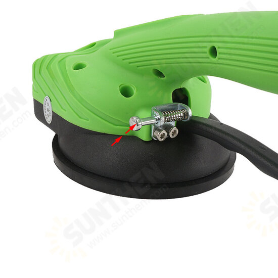 3000mAh Rechargeable Tile Tiling Machine 6 Speeds Floor Vibrator Suction Tool W/ 1/2pcs Battery