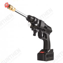 300W/500W High Power Car Washing Guns Wireless Rechargeable Car Washer High-pressure Water Pump W/ 1pc Battery US Plug 300W/500W High Power Car Washing Guns Wireless Rechargeable Car Washer High-pressure Water Pump W/ 1pc Battery US Plug