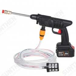 36V High Pressure Washer Cleaner Pumps Electric Cordless Car Washing Guns Water Hose Cleaning W/ 1/2pcs Battery 36V High Pressure Washer Cleaner Pumps Electric Cordless Car Washing Guns Water Hose Cleaning W/ 1/2pcs Battery