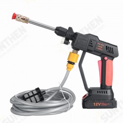 3L/Min 2000mAh High Pressure Washer Car Washing Machine Water Spray Guns Nozzle Wand Attachment Home W/ Battery 3L/Min 2000mAh High Pressure Washer Car Washing Machine Water Spray Guns Nozzle Wand Attachment Home W/ Battery