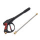 4000PSI High Pressure Spraying Gun Wand Lance Water Washer Spraying Tool 9M Hose Nozzle 5 Tips