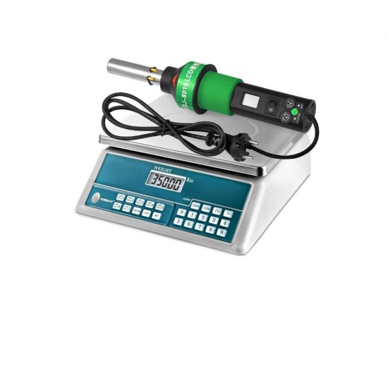 450W Portable Brushless Hot Air Guns Industrial Constant Temperature Heat Guns with LED Display