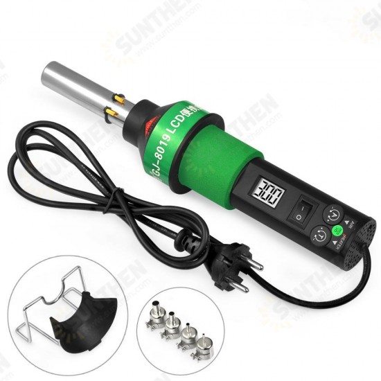 450W Portable Brushless Hot Air Guns Industrial Constant Temperature Heat Guns with LED Display