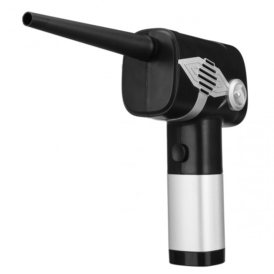 6000mAh 40000rpm Electric Brushless Hand-held Blower 3 Gears LED Display with Nozzles