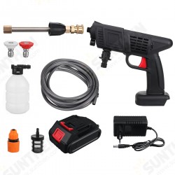 600W 20000mAh Wireless High Pressure Car Washer Guns Portable Water Pump Kit Handheld Sprayer W/ 1/2pcs Battery 600W 20000mAh Wireless High Pressure Car Washer Guns Portable Water Pump Kit Handheld Sprayer W/ 1/2pcs Battery