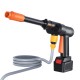 600W Cordless Electric High Pressure Car Wash Water Spray Cleaner Portable Car Washer Washing Machine Spray Foam Nozzle