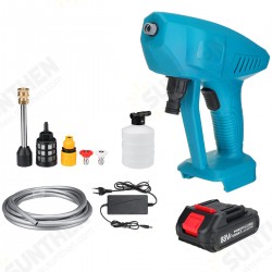 600W Cordless High Pressure Car Power Washer Spray Guns Wand Lance Nozzle Tips Hose Kit W/ Battery For Makita Car Washing Machine 600W Cordless High Pressure Car Power Washer Spray Guns Wand Lance Nozzle Tips Hose Kit W/ Battery For Makita Car Washing Machine