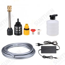 600W High Pressure Car Power Washer W/ 2Pcs Battery Spray Guns Wand Lance Nozzle Tips Hose Kit 600W High Pressure Car Power Washer W/ 2Pcs Battery Spray Guns Wand Lance Nozzle Tips Hose Kit