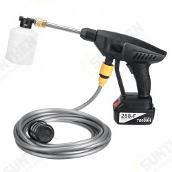 68000mAh/78000mAh Cordless High Pressure Washer Car Washing Guns Spray Washer Water Cleaner Machine W/ 1/2pcs Battery 68000mAh/78000mAh Cordless High Pressure Washer Car Washing Guns Spray Washer Water Cleaner Machine W/ 1/2pcs Battery