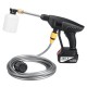 68000mAh/78000mAh Cordless High Pressure Washer Car Washing Guns Spray Washer Water Cleaner Machine W/ 1/2pcs Battery