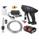 68000mAh/78000mAh Cordless High Pressure Washer Car Washing Guns Spray Washer Water Cleaner Machine W/ 1/2pcs Battery