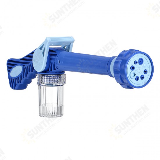 8 In 1 High Pressure Washer Garden Car Cleaning Spray Sprayer Water Foam Nozzle Turbo 5m Spray Distance