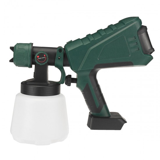 88VF 1500W Electric Spray Guns Cordless Rechargeable Paints Guns Applicator Home Improvement Craft DIY with 1pc/2pcs Li-ion Battery