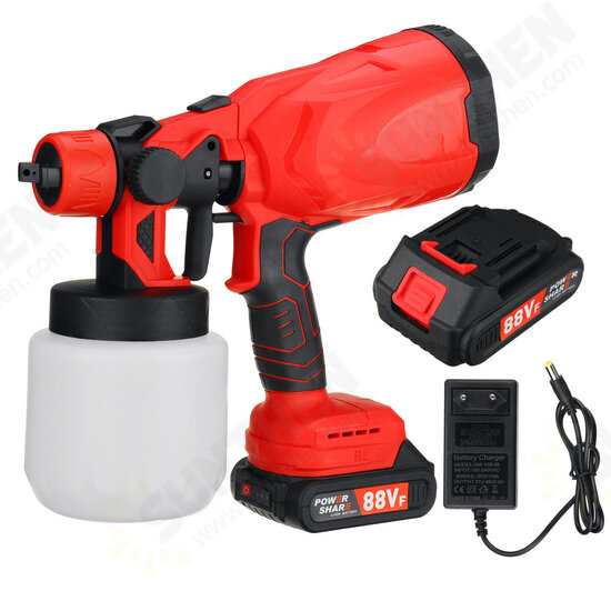 88VF 800ML Electric Spray Guns Household Convenience Spray Paint High Power Sprayer Fit Makita 88VF 800ML Electric Spray Guns Household Convenience Spray Paint High Power Sprayer Fit Makita
