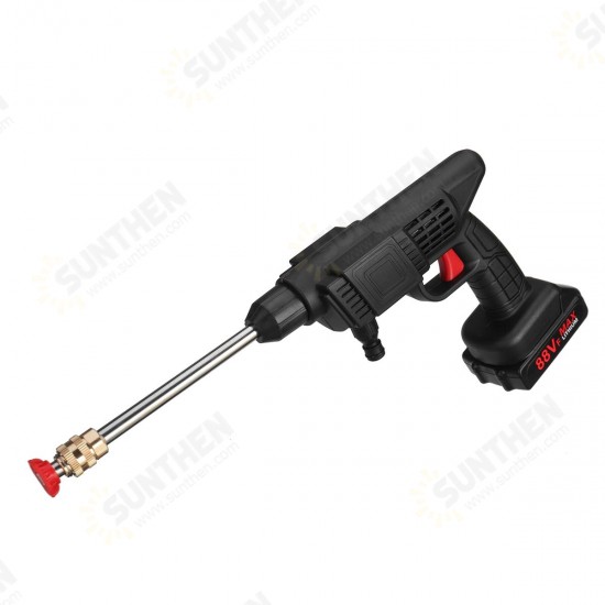 88VF High Pressure Cordless Washer Spray Guns Water Guns Cleaner With None 1pc 2Pcs 88VF Battery 88VF High Pressure Cordless Washer Spray Guns Water Guns Cleaner With None 1pc 2Pcs 88VF Battery