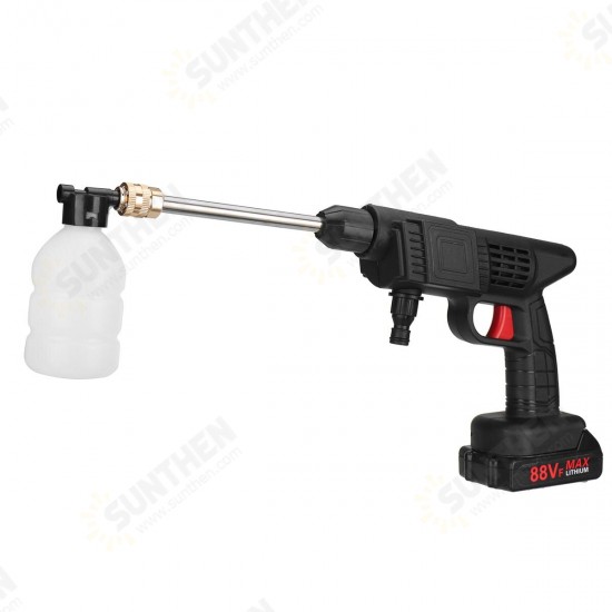 88VF High Pressure Cordless Washer Spray Guns Water Guns Cleaner With None 1pc 2Pcs 88VF Battery 88VF High Pressure Cordless Washer Spray Guns Water Guns Cleaner With None 1pc 2Pcs 88VF Battery