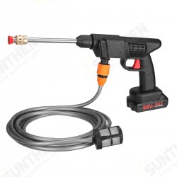 88VF High Pressure Cordless Washer Spray Guns Water Guns Cleaner With None 1pc 2Pcs 88VF Battery 88VF High Pressure Cordless Washer Spray Guns Water Guns Cleaner With None 1pc 2Pcs 88VF Battery