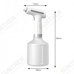 900ML USB Electric Plant Sprayer Household Adjustable Spout Spray Bottle Fogger Garden Tools
