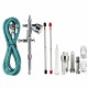 9cc Dual Action 3 Airbrush Air Compressor Kit Craft Cake Paint Art Sprayer 9cc Dual Action 3 Airbrush Air Compressor Kit Craft Cake Paint Art Sprayer