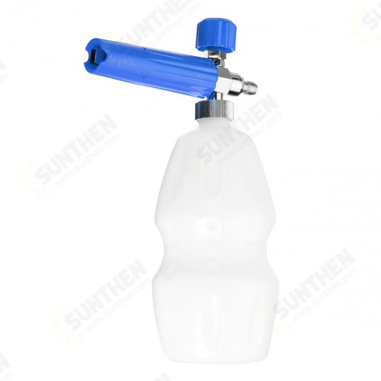 Adjustable Snow Foam Lance Washer Soap PA Washing Gun Jet Wash Tool 1/4 Inch Quick Release Adjustable Snow Foam Lance Washer Soap PA Washing Gun Jet Wash Tool 1/4 Inch Quick Release