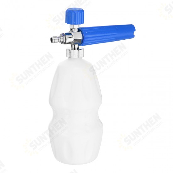 Adjustable Snow Foam Lance Washer Soap PA Washing Gun Jet Wash Tool 1/4 Inch Quick Release