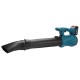 Cordless Electric Air Blower Vacuum Cleaning Dust Collector Cleaner Leaf Blower W/ None or1or2 Battery For Makita