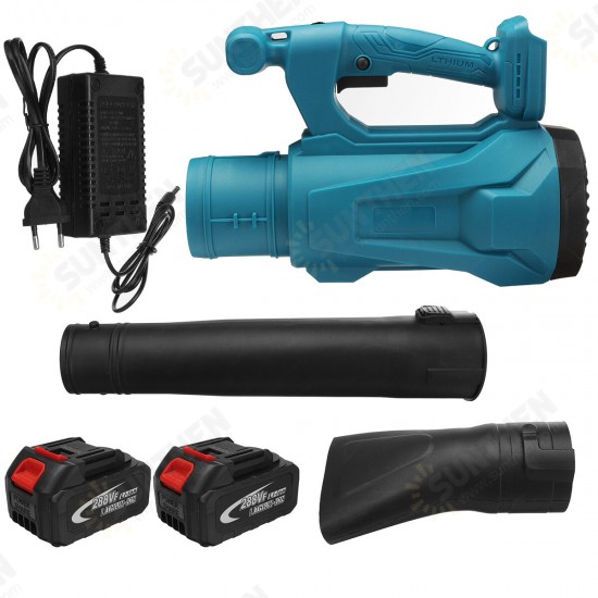 Cordless Electric Air Blower Vacuum Cleaning Dust Collector Cleaner Leaf Blower W/ None or1or2 Battery For Makita