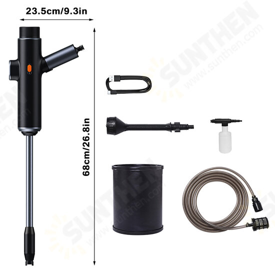 Display Portable Cordless High Pressure Washer Machine USB Rechargeable Electric Car Washing Water Sprayer Guns Auto Wash Foam Guns Display Portable Cordless High Pressure Washer Machine USB Rechargeable Electric Car Washing Water Sprayer Guns Auto Wash Foam Guns