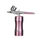 Dual Action Paint Airbrush Kit Compressor Portable Air Brush Paint Spray G un for Nail Art Desgin Tattoo Cake EU Adapter