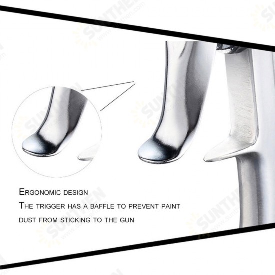 F75 400ML Pneumatic Spray Airbrush Sprayer Alloy Painting Atomizer Airbrush Tool With Hopper For Cars Furniture F75 400ML Pneumatic Spray Airbrush Sprayer Alloy Painting Atomizer Airbrush Tool With Hopper For Cars Furniture