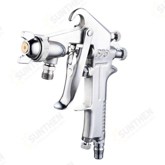 F75 400ML Pneumatic Spray Airbrush Sprayer Alloy Painting Atomizer Airbrush Tool With Hopper For Cars Furniture F75 400ML Pneumatic Spray Airbrush Sprayer Alloy Painting Atomizer Airbrush Tool With Hopper For Cars Furniture